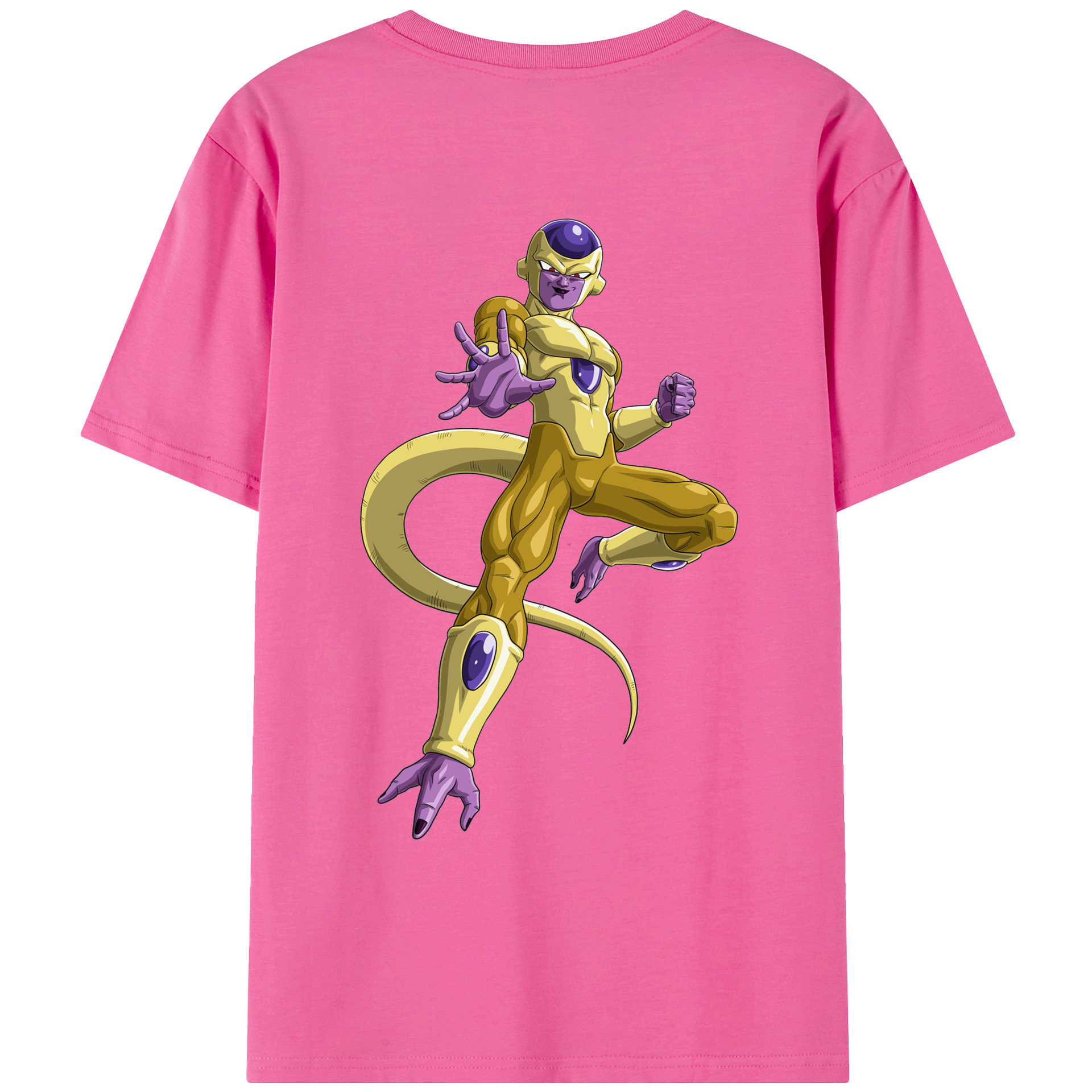 （画像用） ドラゴンボール フリーザ DRAGON BALL Frieza レディース半袖Tシャツ(バックプリント)